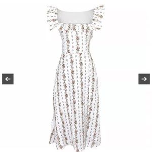 Reformation linen midi